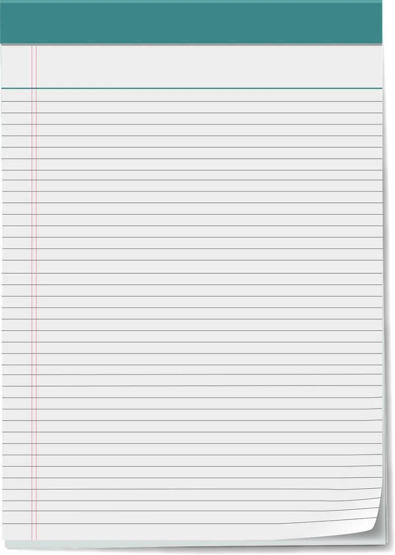 Vector notepad Notepad 5x8 notepad Stickdatei – Musik