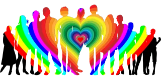 Family Love Rainbow Stickdatei