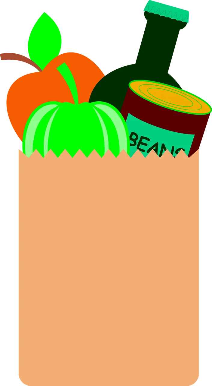 Grocery bag Groceries Beer Stickdatei – Essen & Trinken