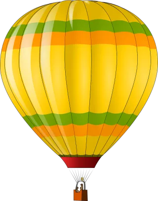 Hot air balloon Transport Hot air balloons Stickdatei