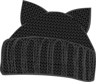 Kitten hat Knit hat Winter hat Stickdatei – Weihnachten