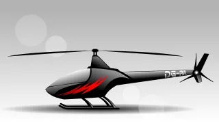 Helicopter Aviation Air transport Stickdatei