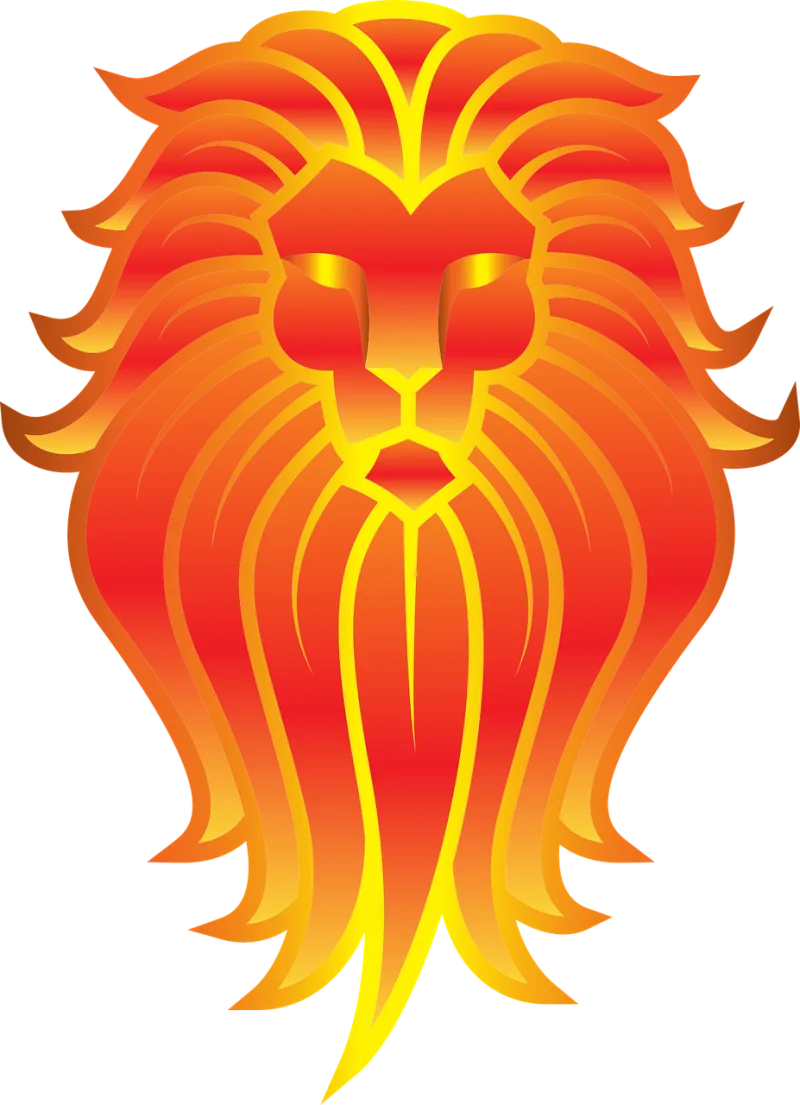 Lion Animal Art Stickdatei – Tiere