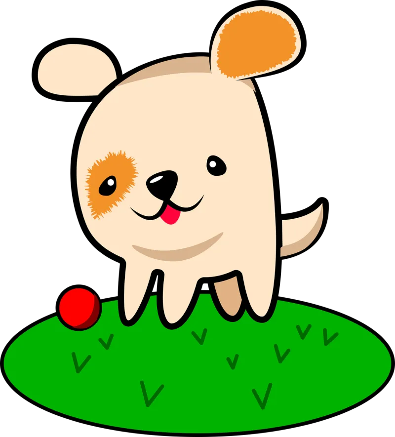 Dog Animal Mascot Stickdatei – Tiere