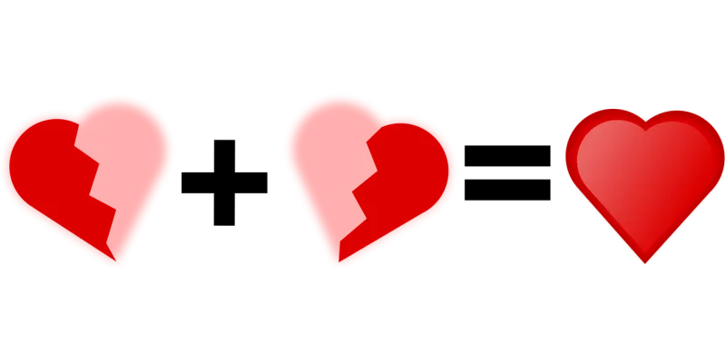 Poetry Soul mate Relationship Stickdatei – Herzen & Liebe