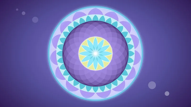 Mandala Circles Meditation Stickdatei – Sport