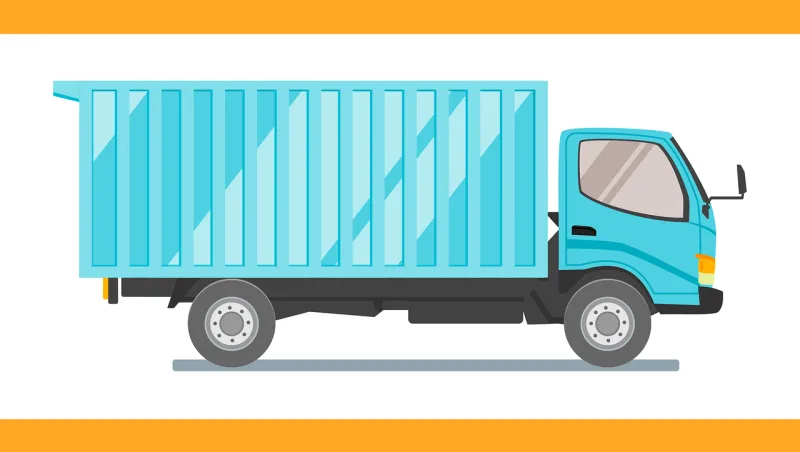 Truck Box Car Stickdatei – Fahrzeuge