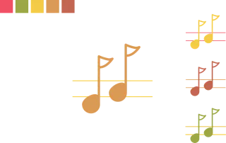 Icon Music Symbol Stickdatei
