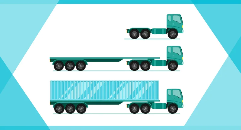 Long cargo truck Vehicle Car Stickdatei – Fahrzeuge