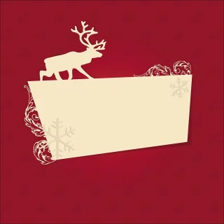 Holidays Empty Christmas Stickdatei
