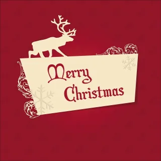 Holidays Wishes Christmas Stickdatei