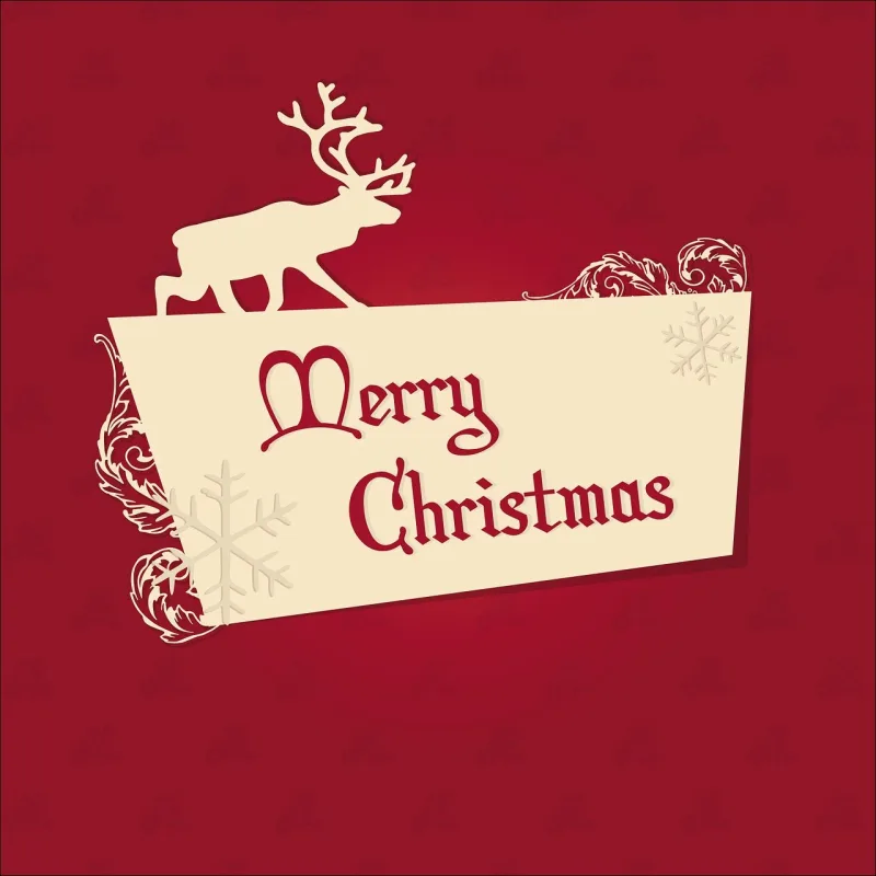 Holidays Wishes Christmas Stickdatei – Weihnachten