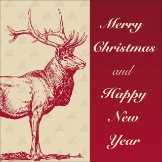 Holidays Wishes Christmas Stickdatei – Weihnachten