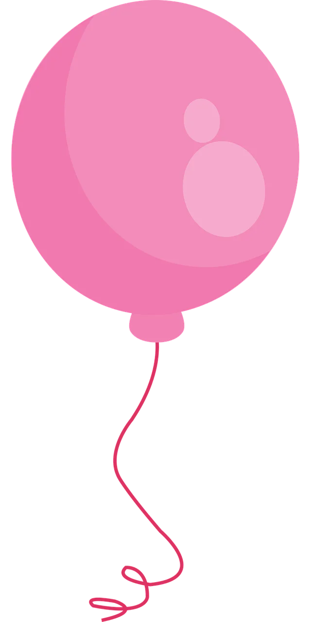 Balloon Party Celebration Stickdatei – Kinder
