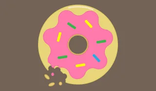 Donut Desert Yummy Stickdatei