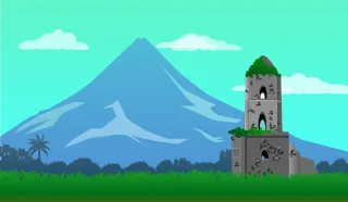 Philippines Mayon Volcano Stickdatei – Natur
