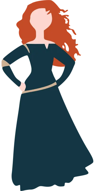 Disney Merida Brave Stickdatei