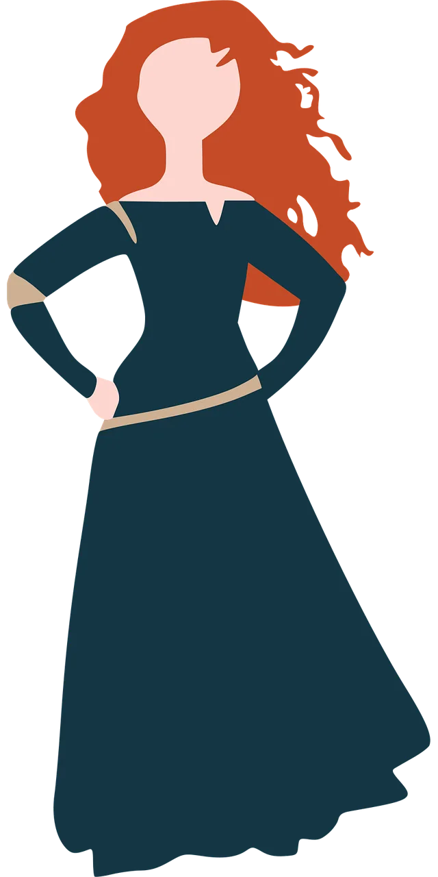 Disney Merida Brave Stickdatei – Kinder