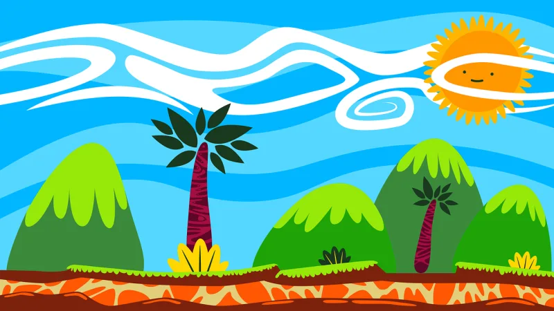 Landscape Background Nature Stickdatei – Natur