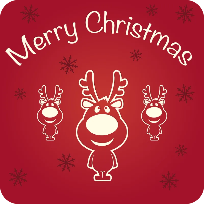 Merry christmas Happy holidays Christmas Stickdatei – Weihnachten