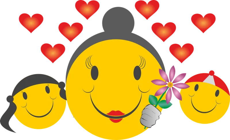 Mother Happy mothers day Regards Stickdatei – Herzen & Liebe