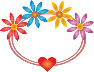 Valentine's day Date of birth Heart Stickdatei – Herzen & Liebe