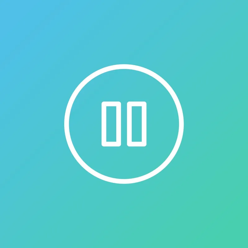 Pause Icon Player Stickdatei – Musik