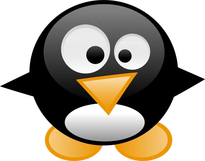 Penguin Tux Animal Stickdatei – Tiere
