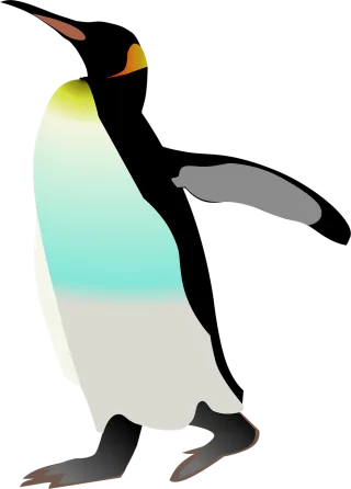Emperor penguin Penguin Bird Stickdatei