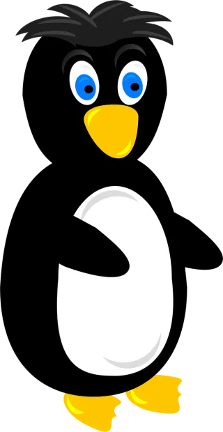 Penguin Flightless bird Webbed feet Stickdatei