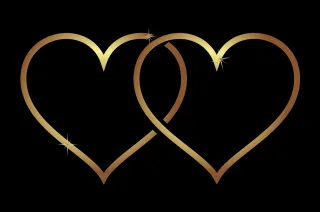 A heart Hearts Love Stickdatei