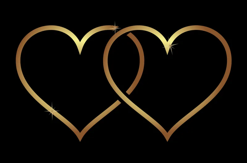 A heart Hearts Love Stickdatei – Herzen & Liebe