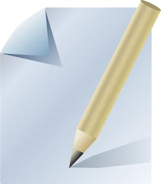 Pencil and paper Doodle Writing Stickdatei – Musik