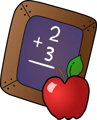 Blackboard School Chalkboard Stickdatei – Essen & Trinken