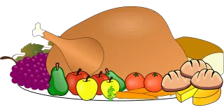 Turkey Food Thanksgiving Stickdatei – Essen & Trinken