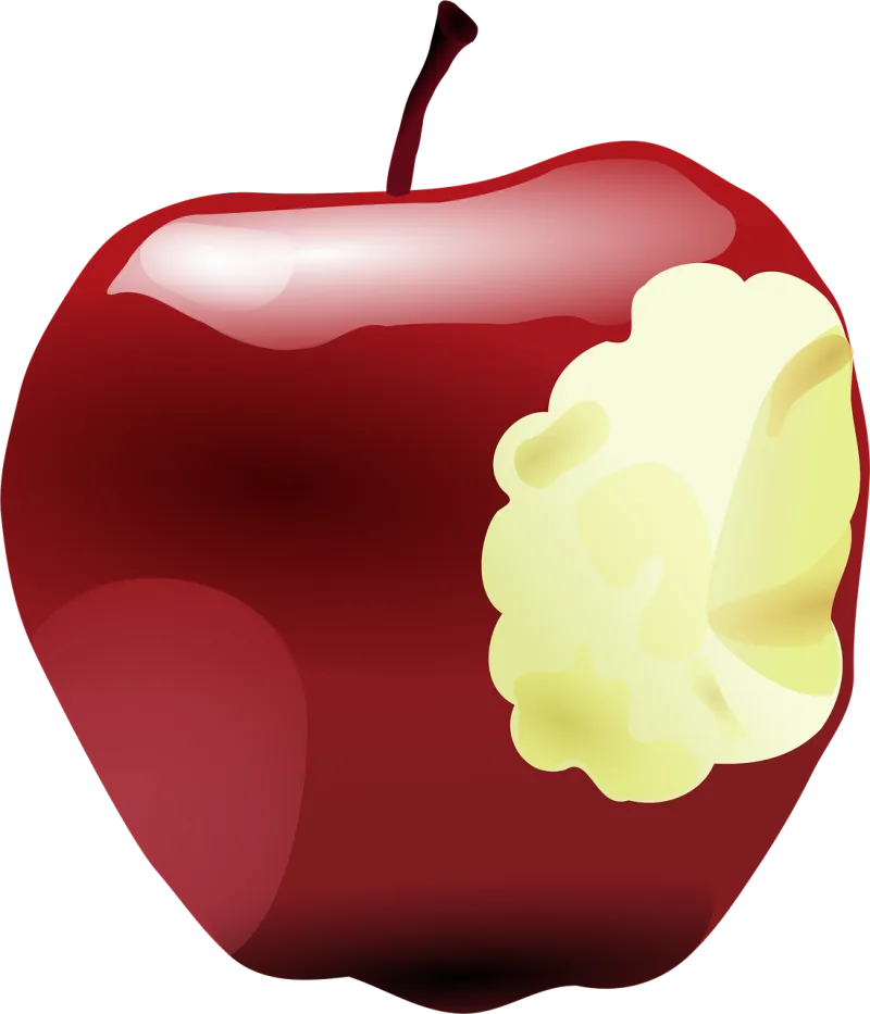 Apple Red Fruit Stickdatei – Essen & Trinken