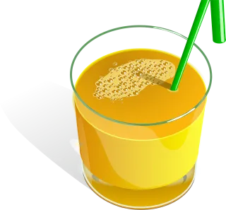 Juice Drink Glass Stickdatei