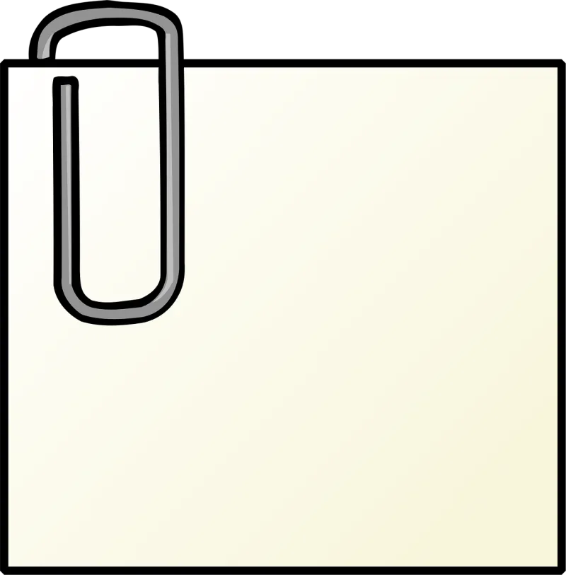 Paper-clip Paper Paperclip Stickdatei – Musik
