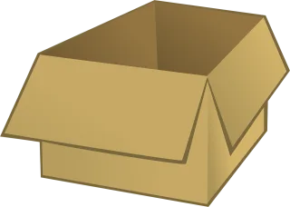 Box Cardboard Packing Stickdatei