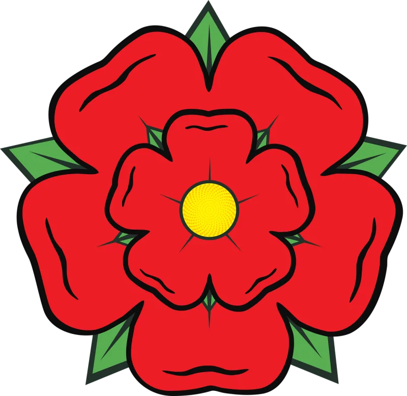 Lancashire rose County Rose flower Stickdatei – Blumen