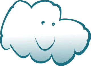 Cloud Nature Vector Stickdatei