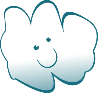 Cloud Nature Vector Stickdatei
