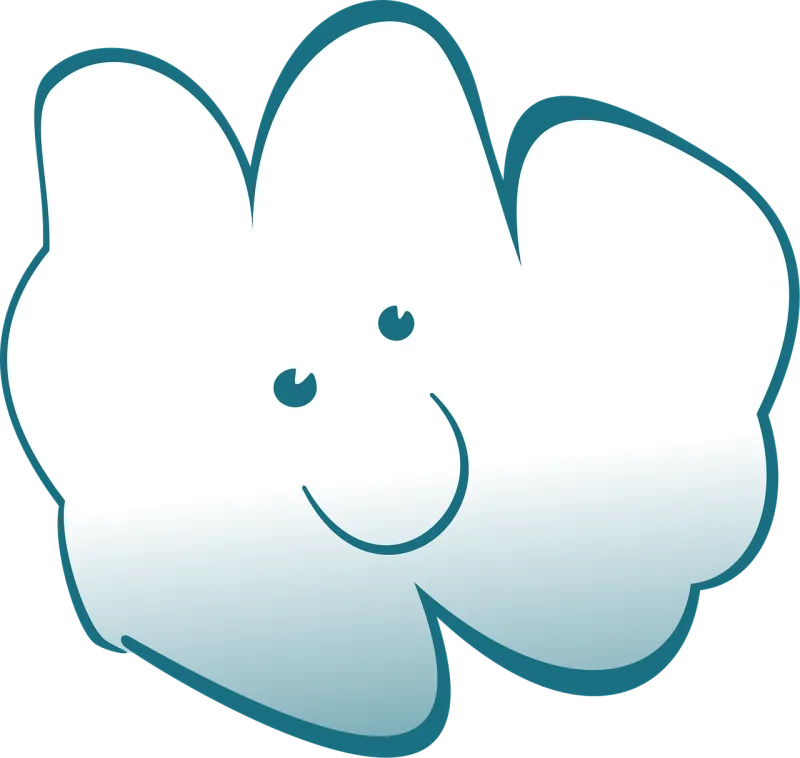Cloud Nature Vector Stickdatei – Natur