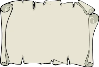 Parchment Paper Note Stickdatei