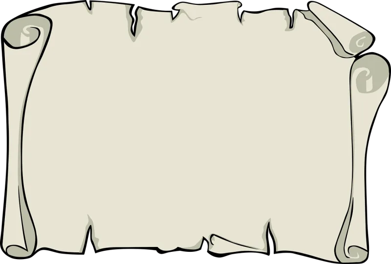 Parchment Paper Note Stickdatei – Musik