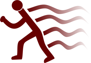 Runner Man Running Stickdatei