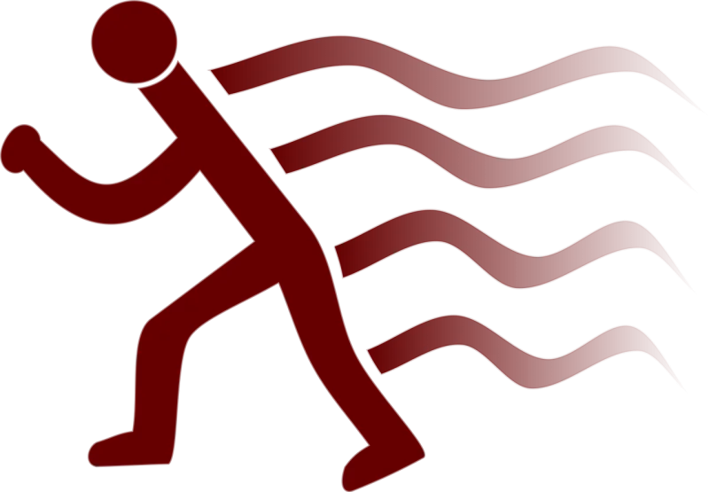 Runner Man Running Stickdatei – Sport