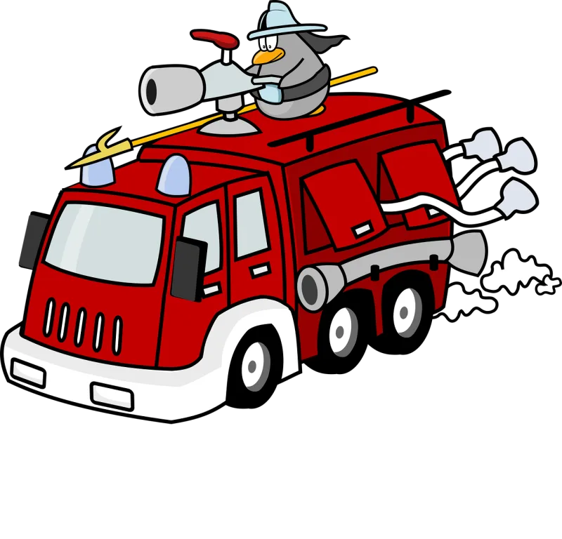Fire engine Fire fighter Fighting Stickdatei – Fahrzeuge