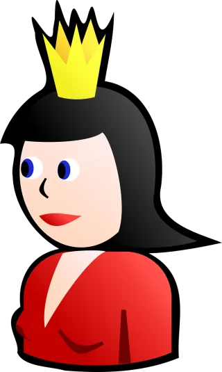 Queen Crown Tiara Stickdatei