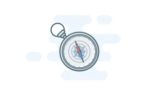 Compass Trip Travel Stickdatei